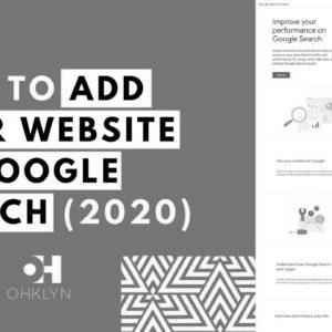 Tips on how to Add Website to Google Search (2020) |  WordPress Yoast website positioning + Google Search Console