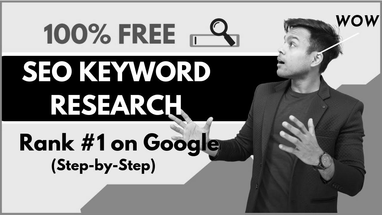 FREE Key phrase Research for web optimization in 2020 (3-Step 100% Working Blueprint)