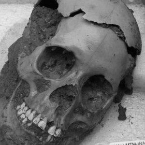 Police discovered 150 skulls at a “crime scene” in Mexico. It seems the victims, mostly girls, have been ritually decapitated over 1,000 years ago.