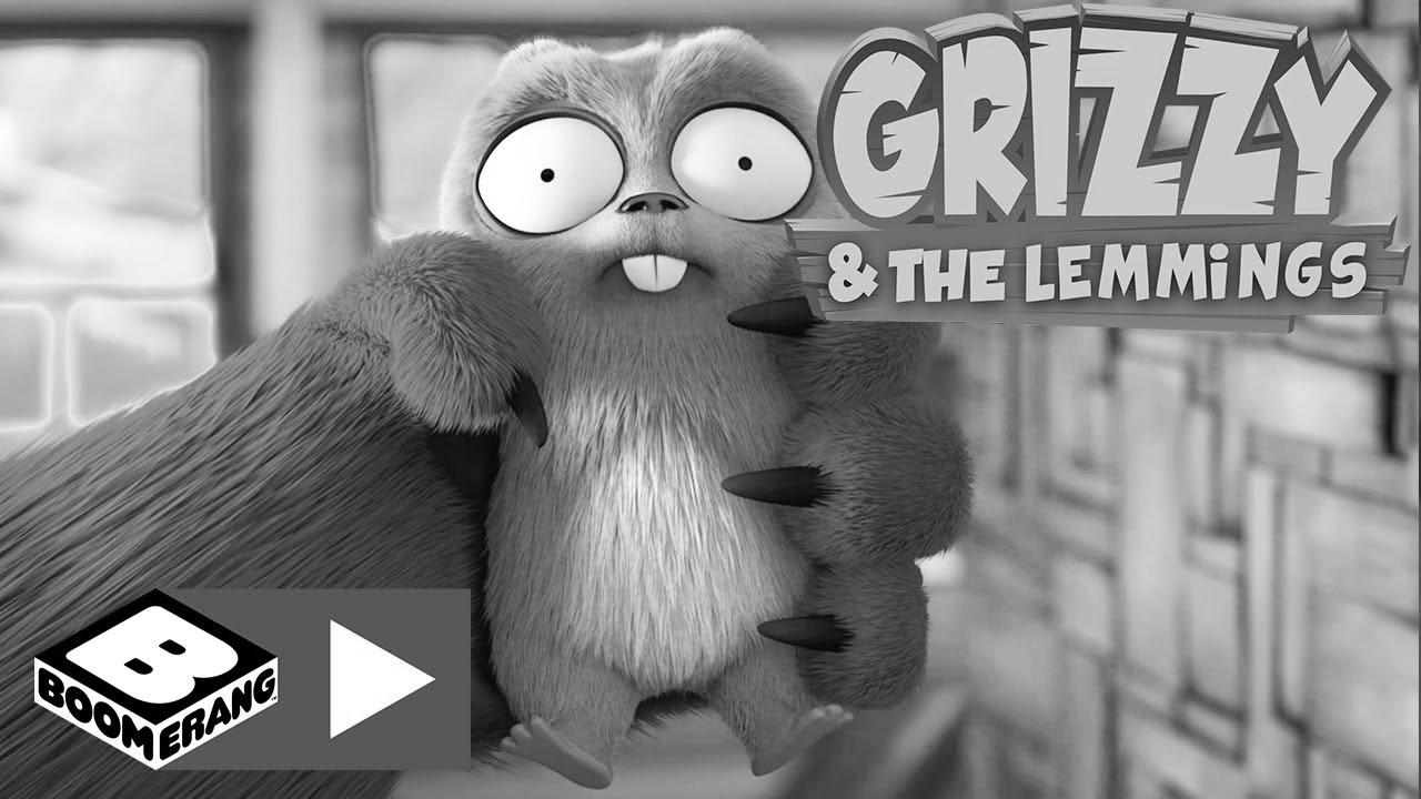 Grizzy and the Lemmings |  Great approach |  boomerang