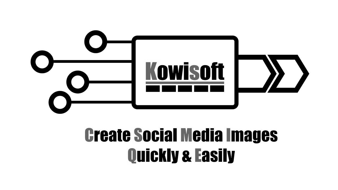 Create Social Media Photographs – Rapidly and Simply – Kowisoft SEO TV