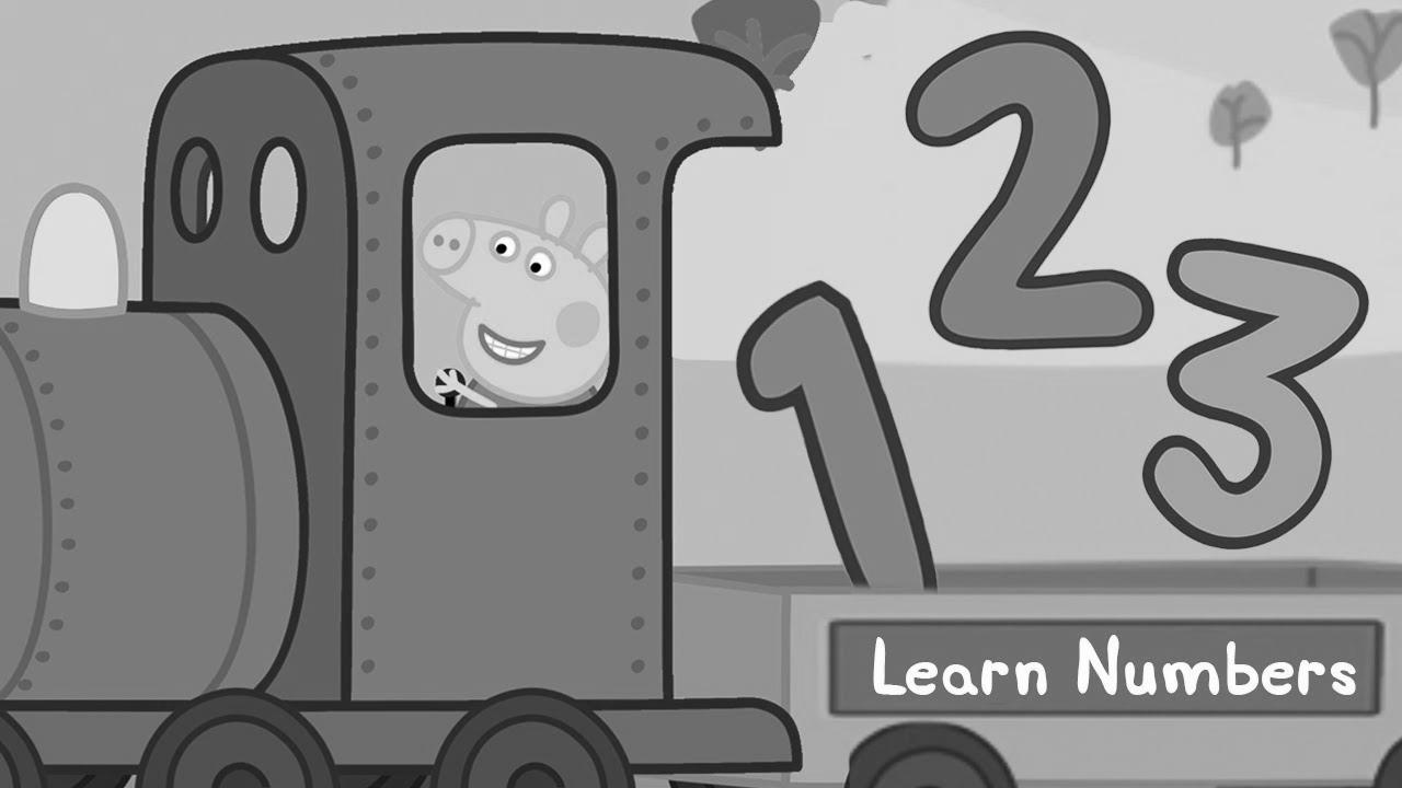 Peppa Pig – Be taught Numbers With Trains – Peppa Pig the Prepare Driver!  – Learning with Peppa Pig