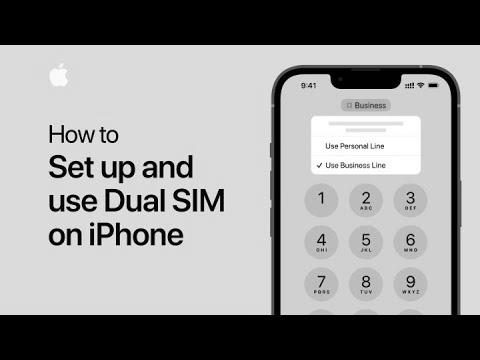 Find out how to use Dual SIM on iPhone |  Apple assist